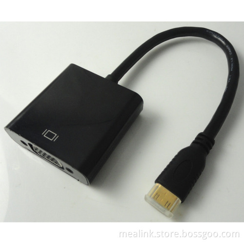 Mini HDMI to VGA Conversion Cable